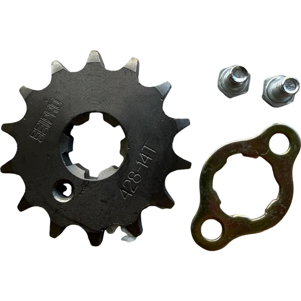 KIT TRANSMISION FZ 16 / FZ 2.0 YAMAHA 40D / 14D 428H C DORADA SEIPRO