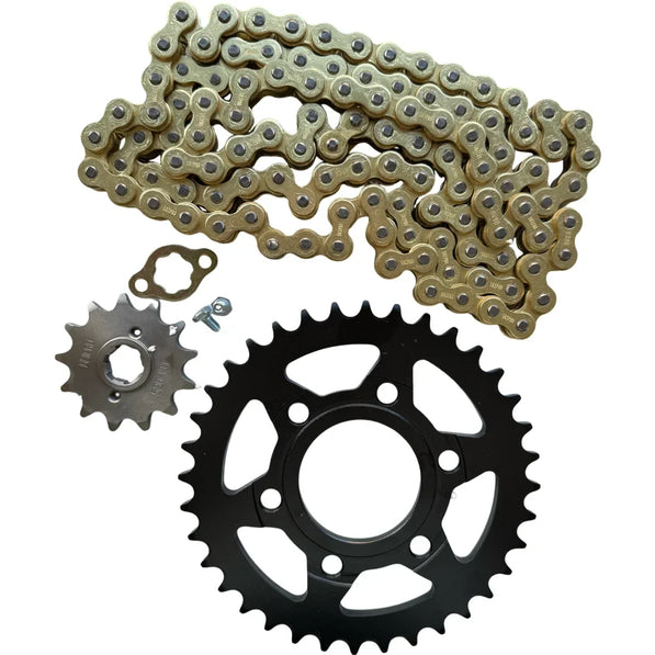 KIT TRANSMISION R150 R / ZX 150 R / ZX4R / R335 36D/13D 520H C DORADA
